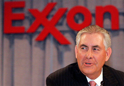 director general de la petrolera Exxon Mobil, Rex Tillerson